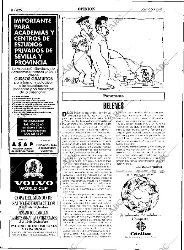 ABC SEVILLA 03-12-1995 página 26