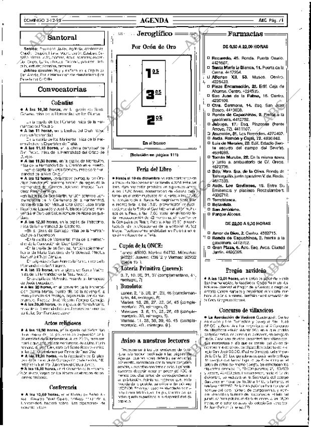 ABC SEVILLA 03-12-1995 página 71