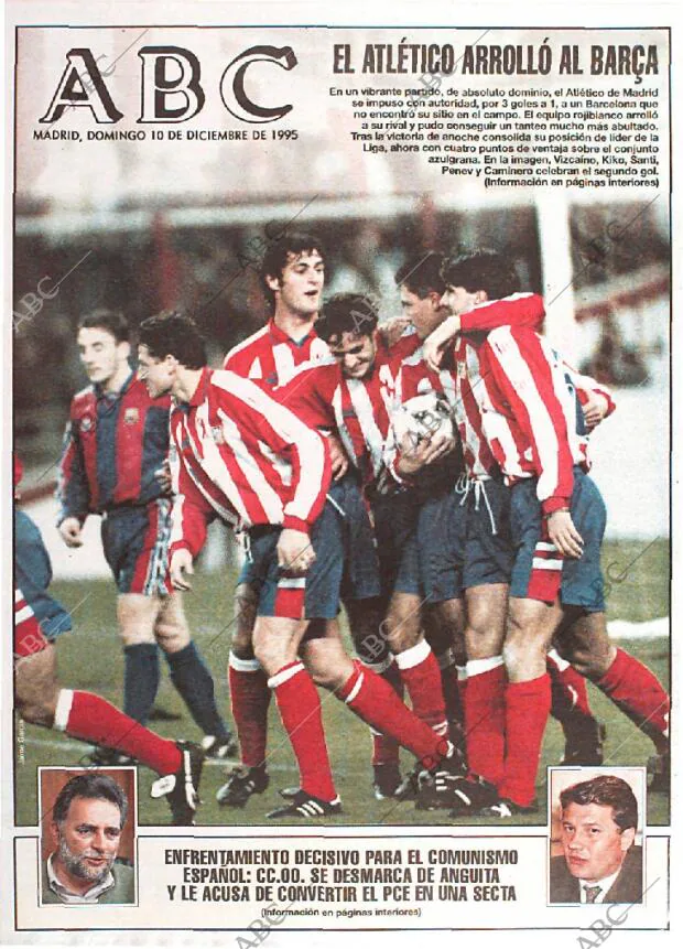 Muñeco Atlético 1995 Madrid - Regalo