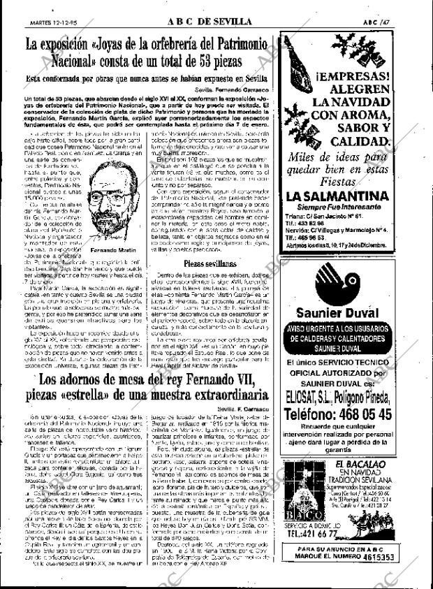 ABC SEVILLA 12-12-1995 página 47