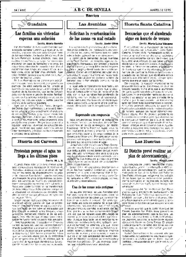 ABC SEVILLA 12-12-1995 página 54
