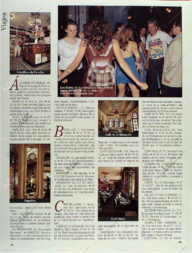 BLANCO Y NEGRO MADRID 17-12-1995 página 76