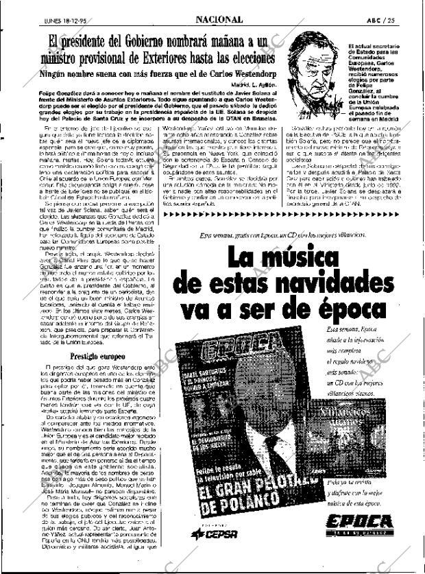 ABC SEVILLA 18-12-1995 página 25