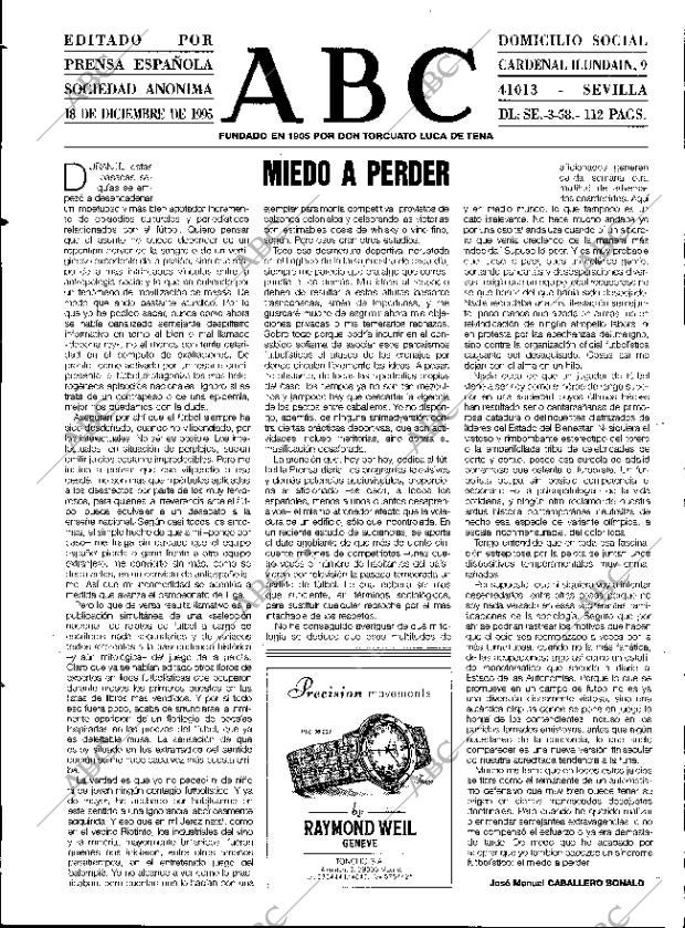 ABC SEVILLA 18-12-1995 página 3