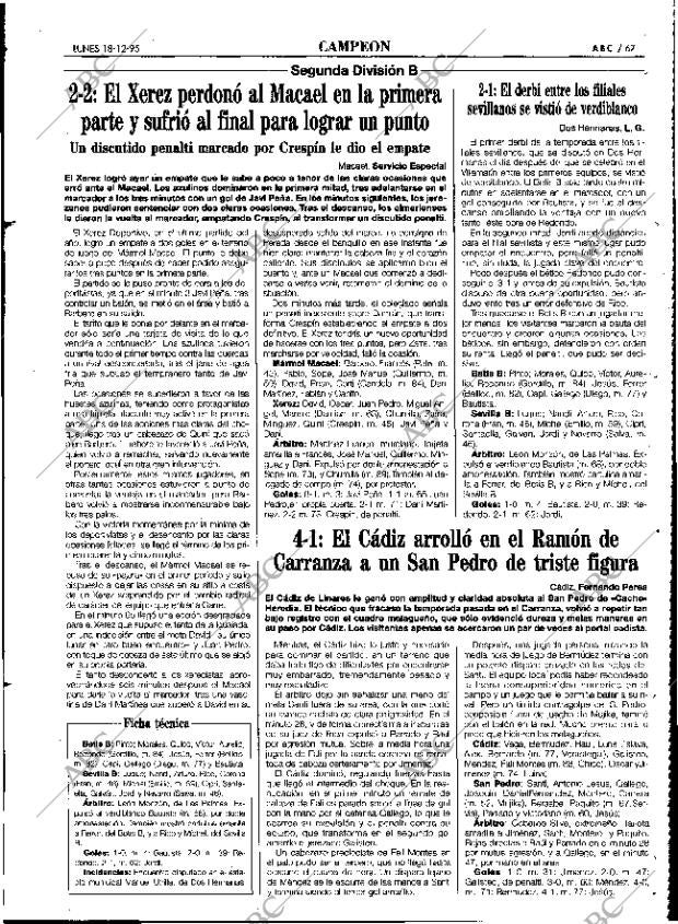 ABC SEVILLA 18-12-1995 página 67