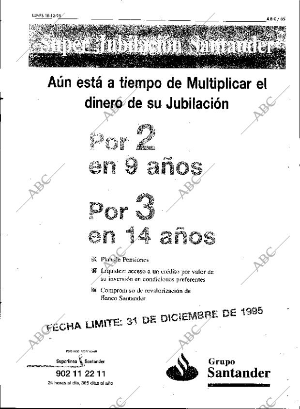 ABC SEVILLA 18-12-1995 página 85