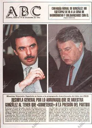 ABC MADRID 19-12-1995 página 1