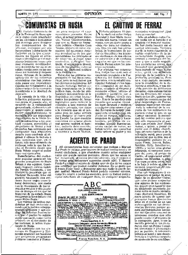 ABC MADRID 19-12-1995 página 17