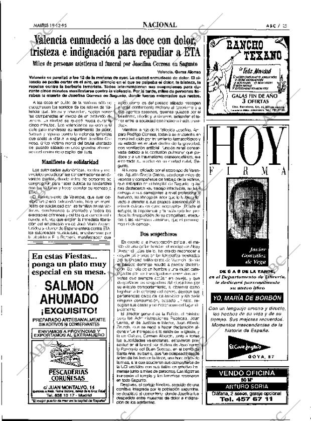 ABC MADRID 19-12-1995 página 25