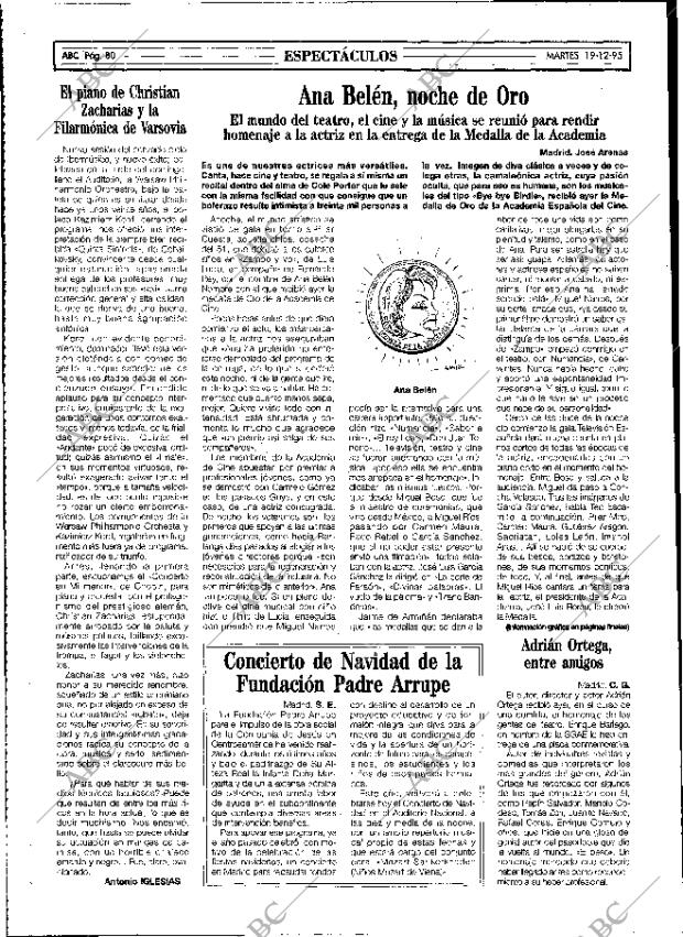 ABC MADRID 19-12-1995 página 80