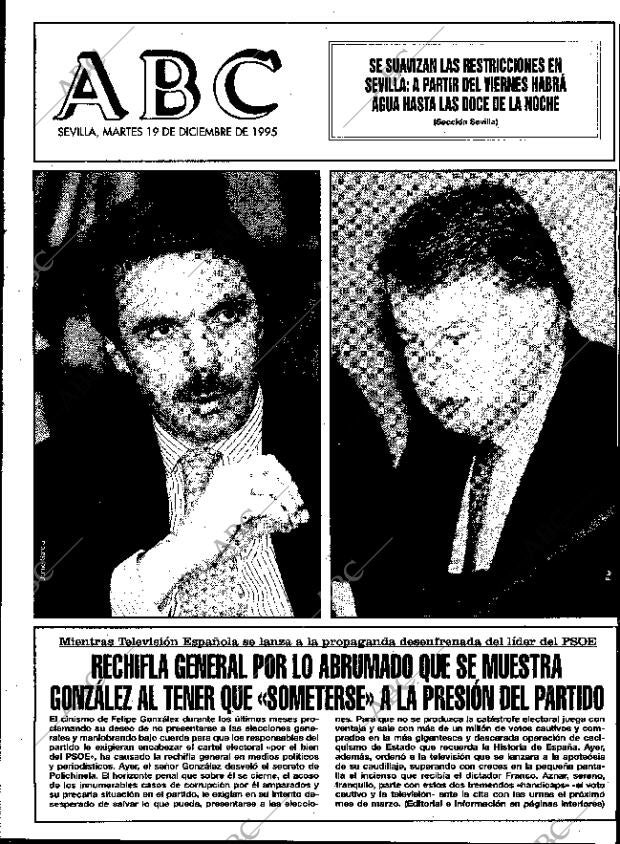 ABC SEVILLA 19-12-1995 página 1