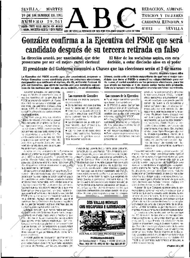 ABC SEVILLA 19-12-1995 página 15
