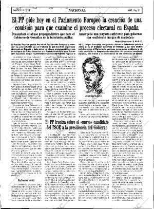 ABC SEVILLA 19-12-1995 página 21