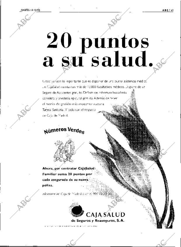 ABC SEVILLA 19-12-1995 página 41