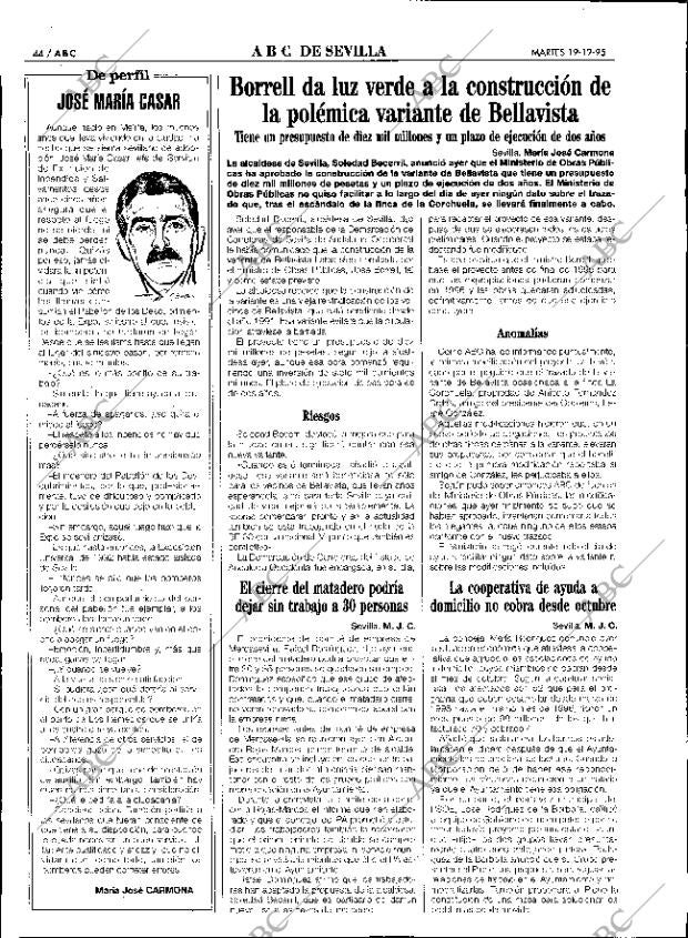 ABC SEVILLA 19-12-1995 página 44