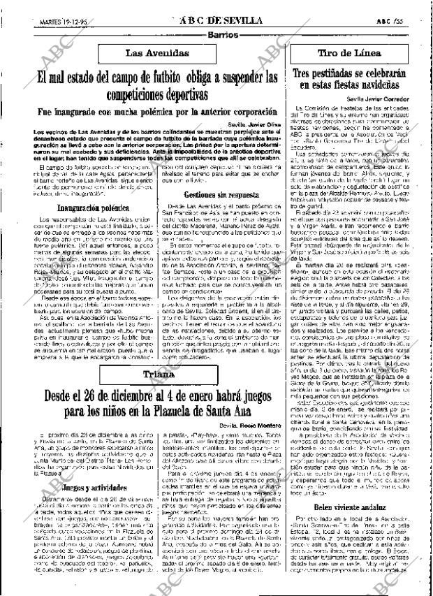 ABC SEVILLA 19-12-1995 página 55