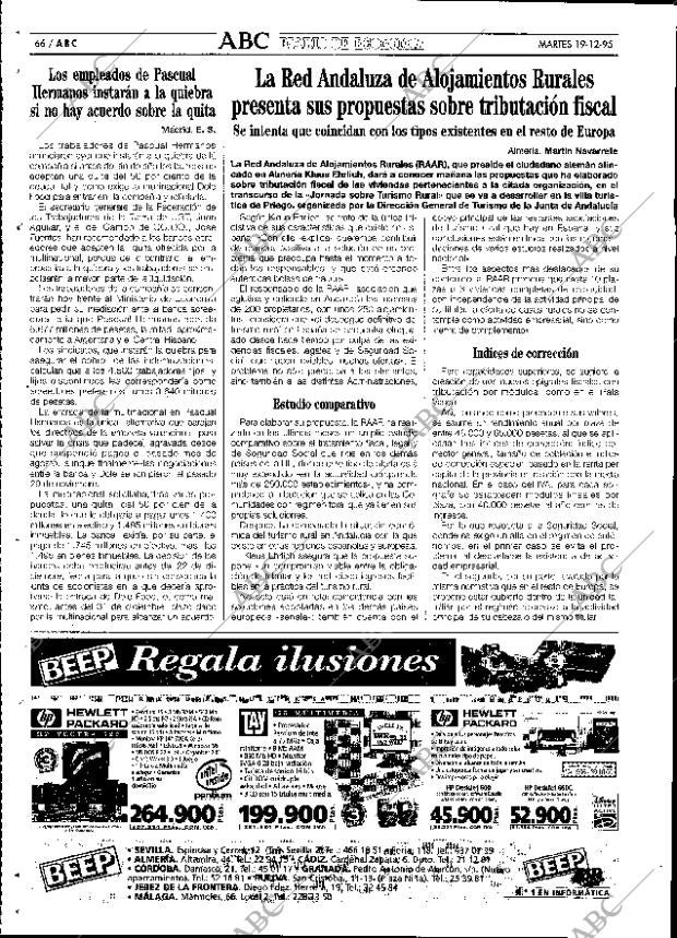 ABC SEVILLA 19-12-1995 página 66
