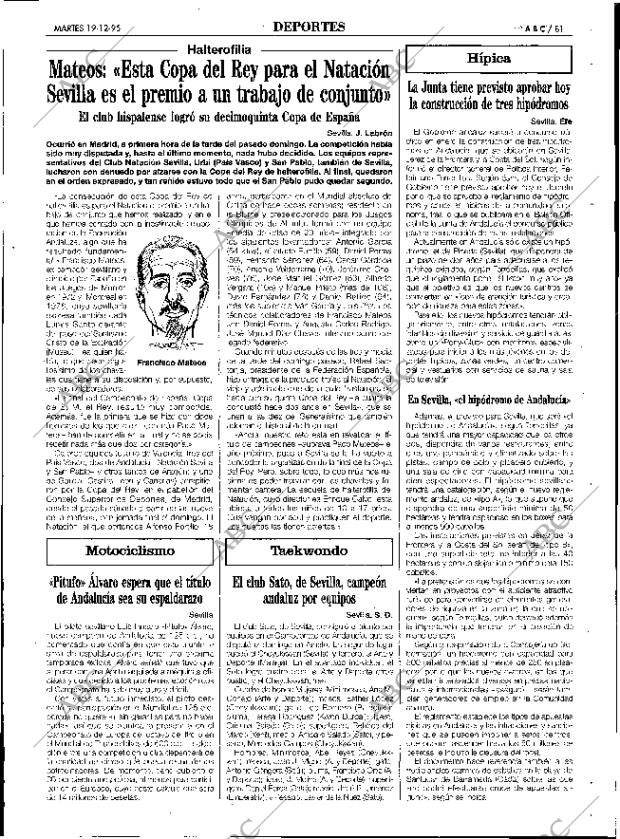 ABC SEVILLA 19-12-1995 página 81