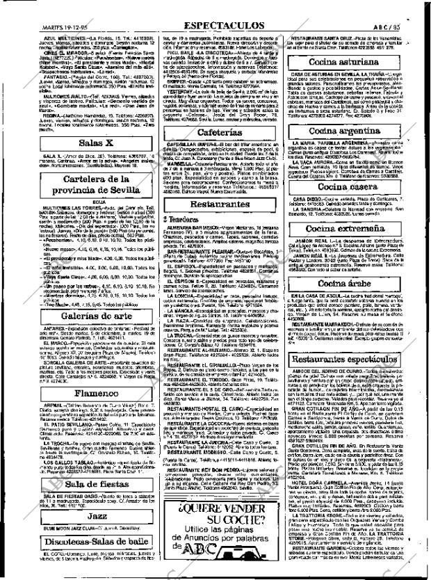 ABC SEVILLA 19-12-1995 página 85