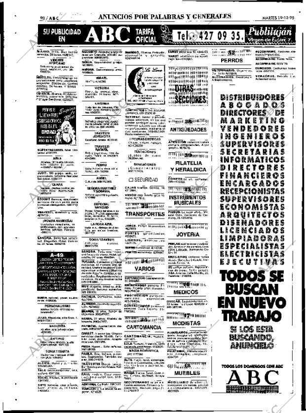 ABC SEVILLA 19-12-1995 página 90
