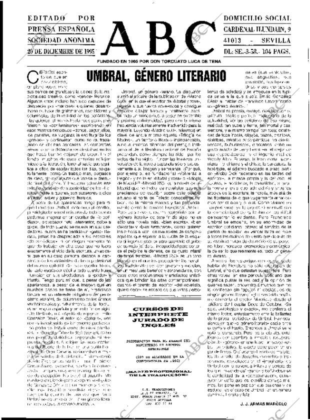 ABC SEVILLA 20-12-1995 página 3