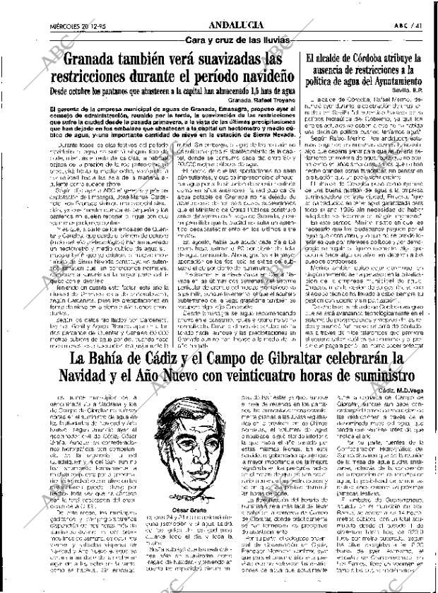 ABC SEVILLA 20-12-1995 página 41