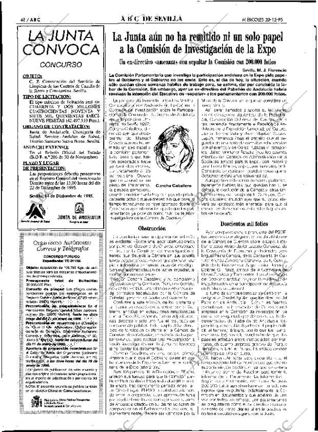 ABC SEVILLA 20-12-1995 página 48