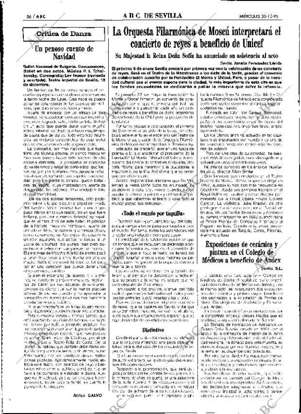 ABC SEVILLA 20-12-1995 página 56