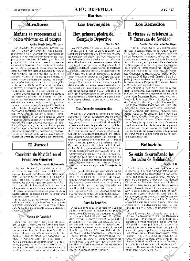 ABC SEVILLA 20-12-1995 página 57