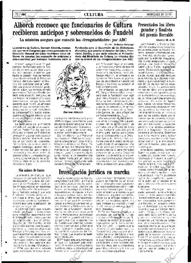 ABC SEVILLA 20-12-1995 página 72