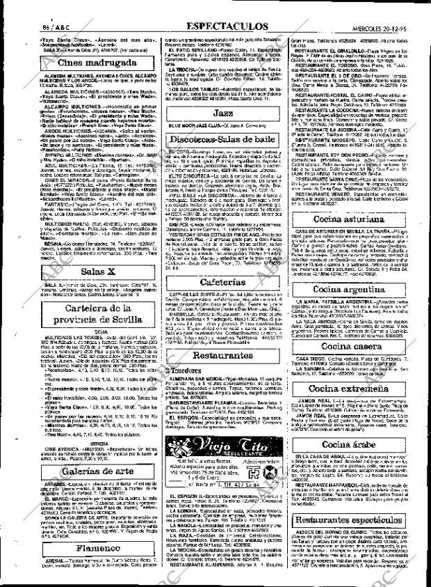 ABC SEVILLA 20-12-1995 página 86