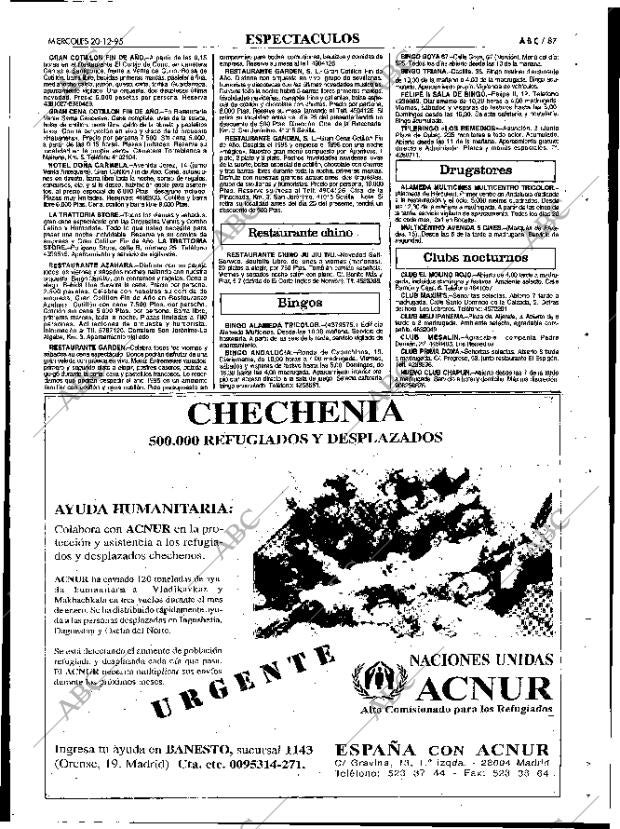 ABC SEVILLA 20-12-1995 página 87