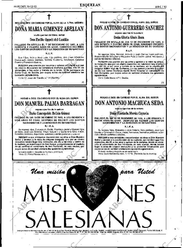 ABC SEVILLA 20-12-1995 página 93