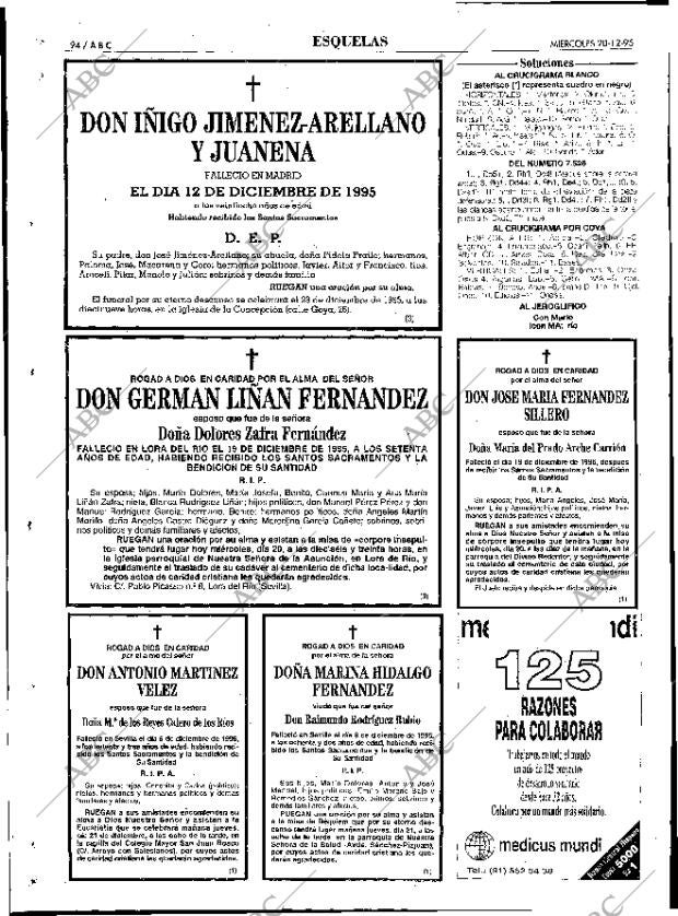 ABC SEVILLA 20-12-1995 página 94