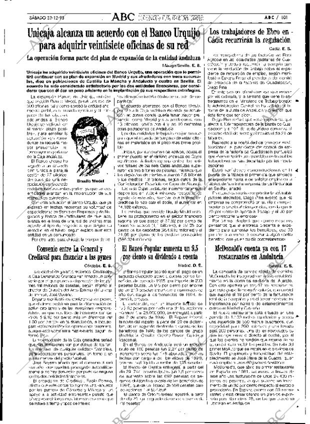 ABC SEVILLA 23-12-1995 página 101