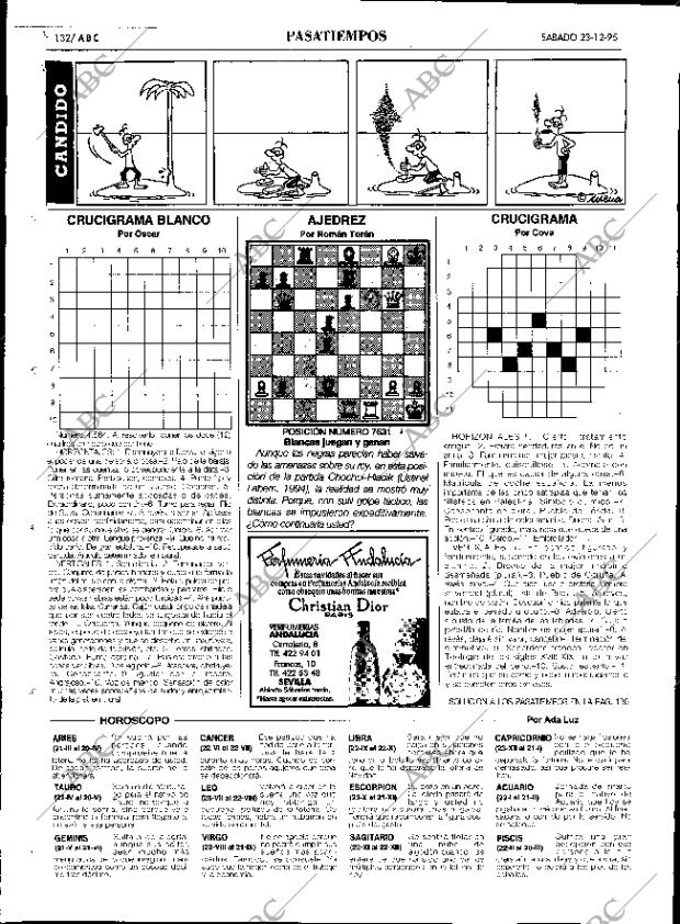 ABC SEVILLA 23-12-1995 página 132