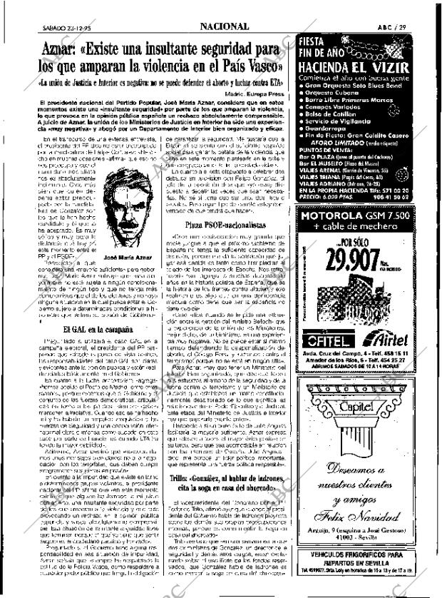 ABC SEVILLA 23-12-1995 página 29
