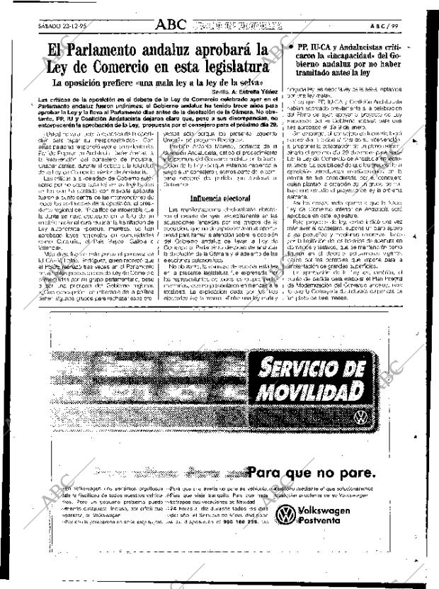 ABC SEVILLA 23-12-1995 página 99