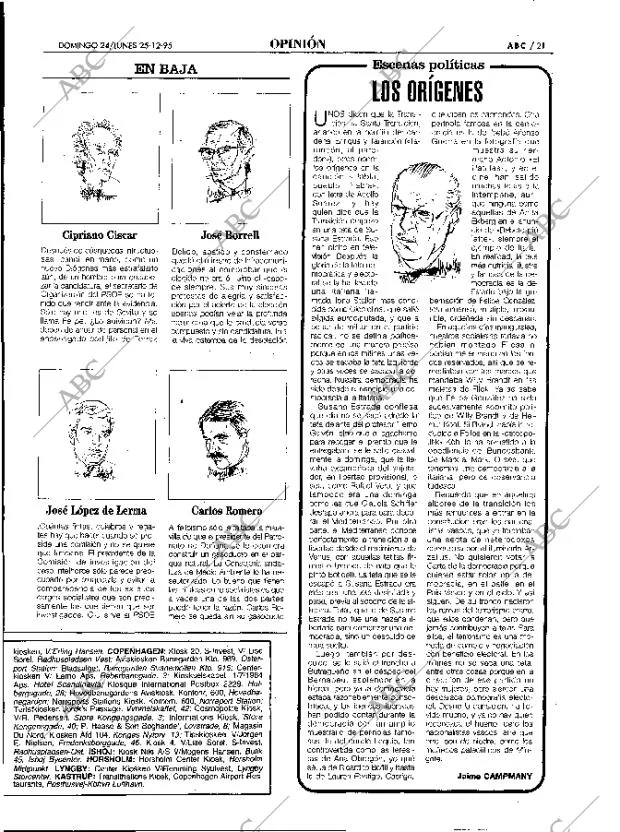 ABC MADRID 24-12-1995 página 21