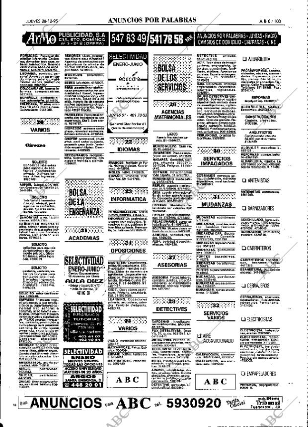 ABC MADRID 28-12-1995 página 103