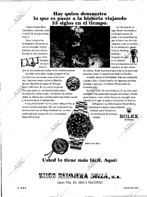 ABC MADRID 28-12-1995 página 16