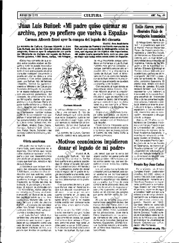 ABC MADRID 28-12-1995 página 49