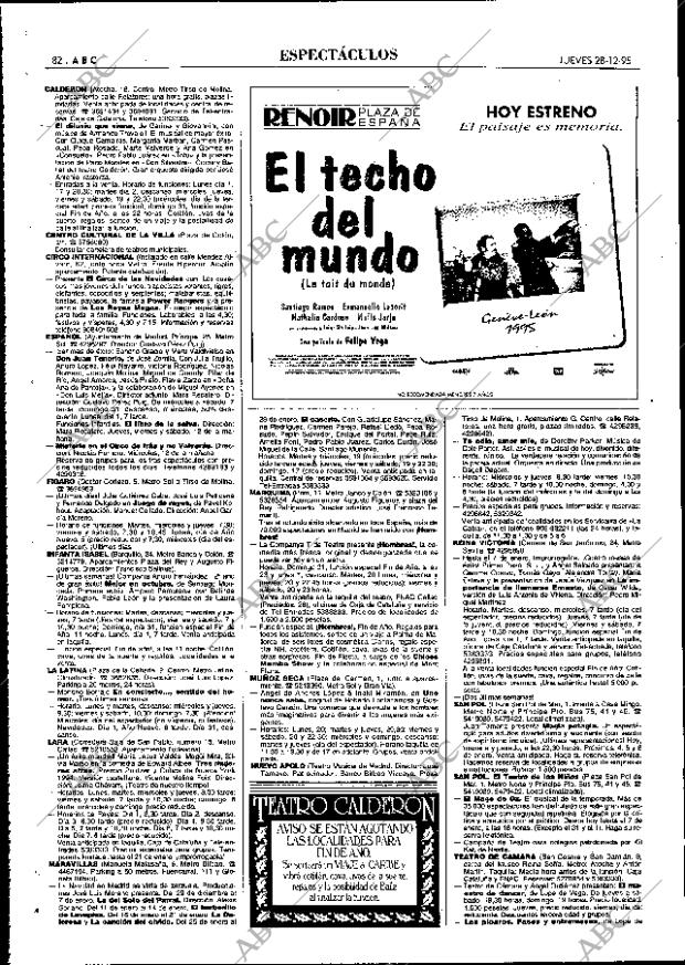 ABC MADRID 28-12-1995 página 82