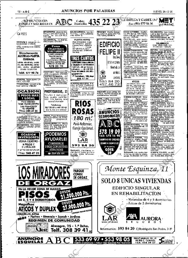 ABC MADRID 28-12-1995 página 98