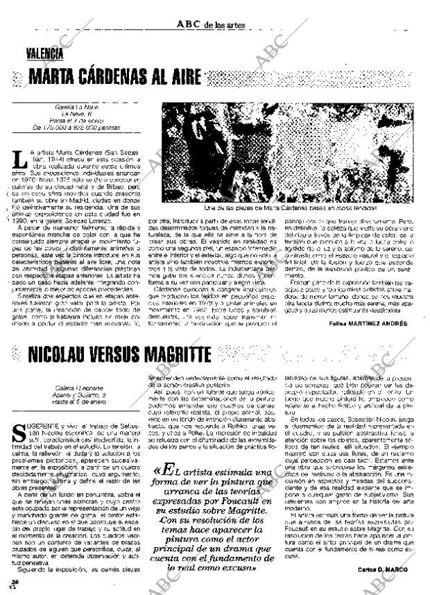 CULTURAL MADRID 29-12-1995 página 28