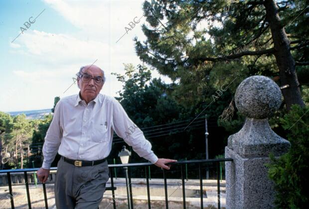 El escritor portugués José Saramago en 1996