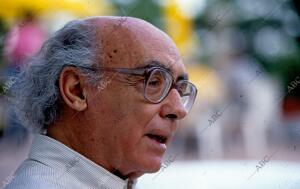 El escritor portugués José Saramago en 1996