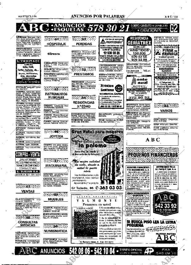 ABC MADRID 02-01-1996 página 109