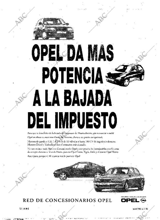 ABC MADRID 02-01-1996 página 12