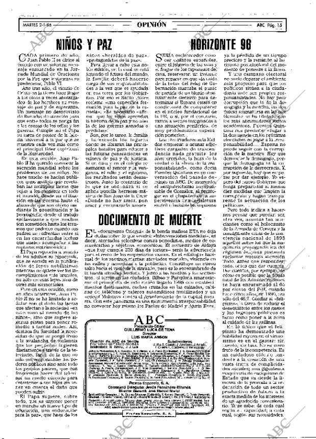 ABC MADRID 02-01-1996 página 15
